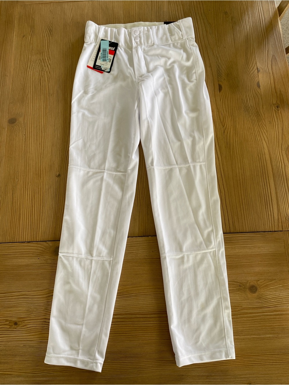 White Marucci  Athletic Baseball Pants with Tag size YXL